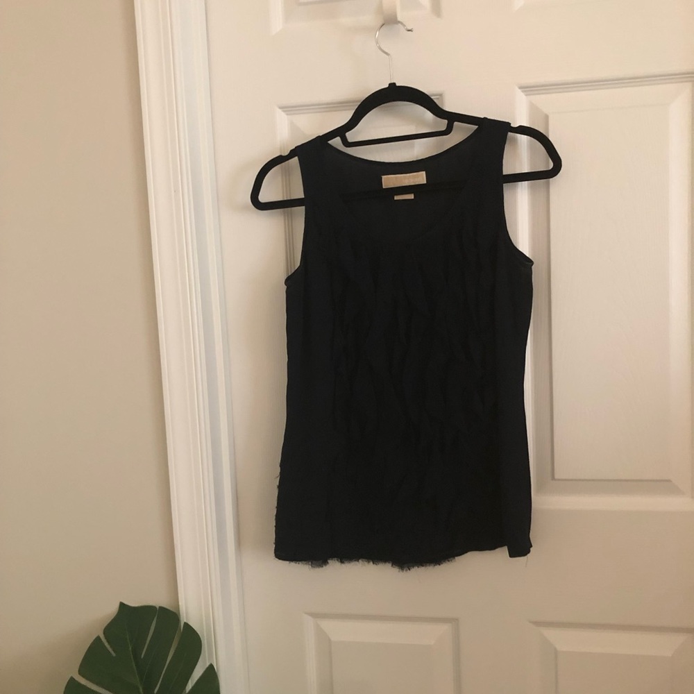 MICHAEL Michael Kors blue sleeveless top, size 2